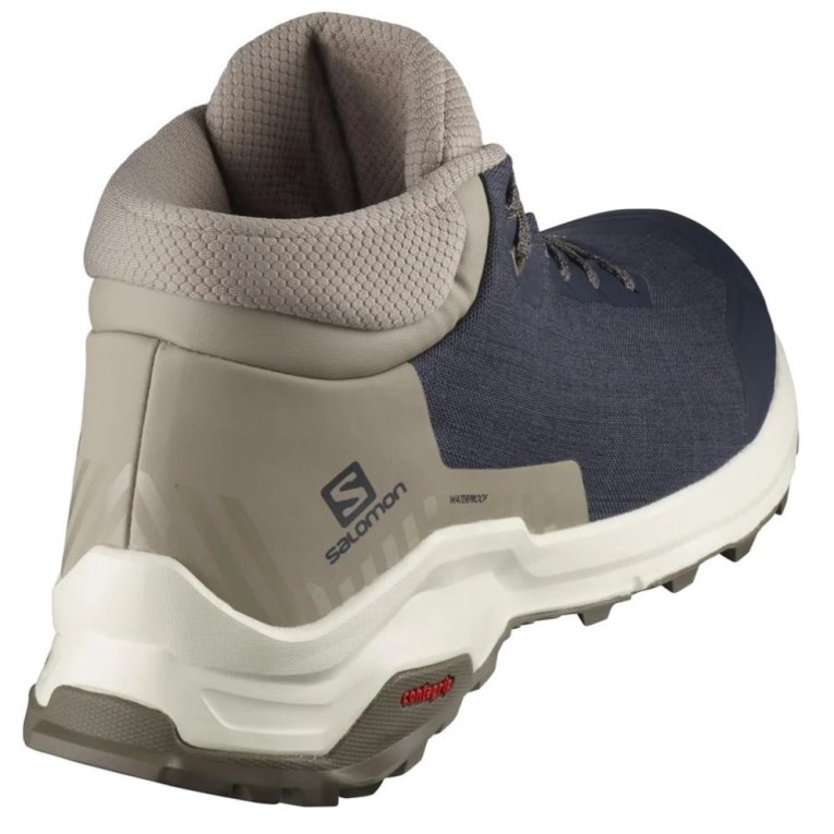 Botas de Invierno Salomon X Reveal Chukka CSWP Hombre Azul Marino Kaki | MX VCJK970